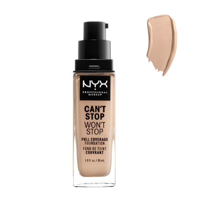Nyx Can´t Stop Won´t Stop Base Cobertura Total Marfil Claro 30ml
