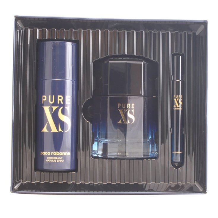 Paco Rabanne Pure Xs Eau De Toilette Spray Set 3 Piezas 2020
