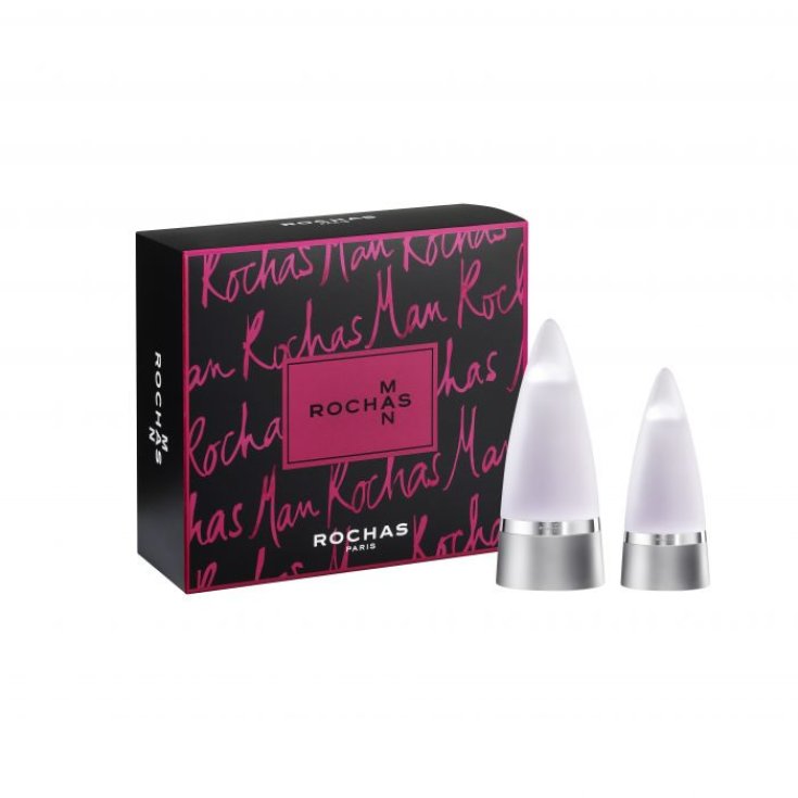 Rochas Man Eau De Toilette Spray 100ml Set 2 Piezas