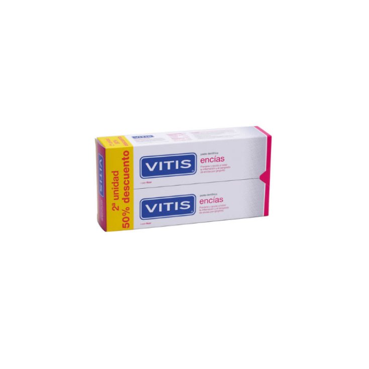 Pasta dentífrica Vitis Gum Pasta 2x150ml