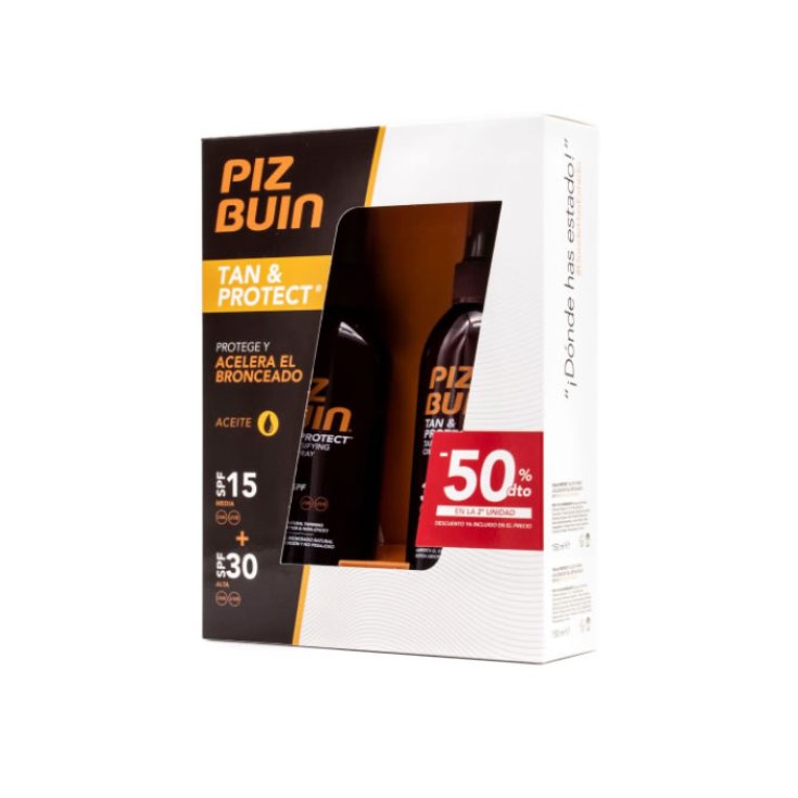 Piz Buin Bronceado Y Protección Duplo Oil Spf15-Spf30
