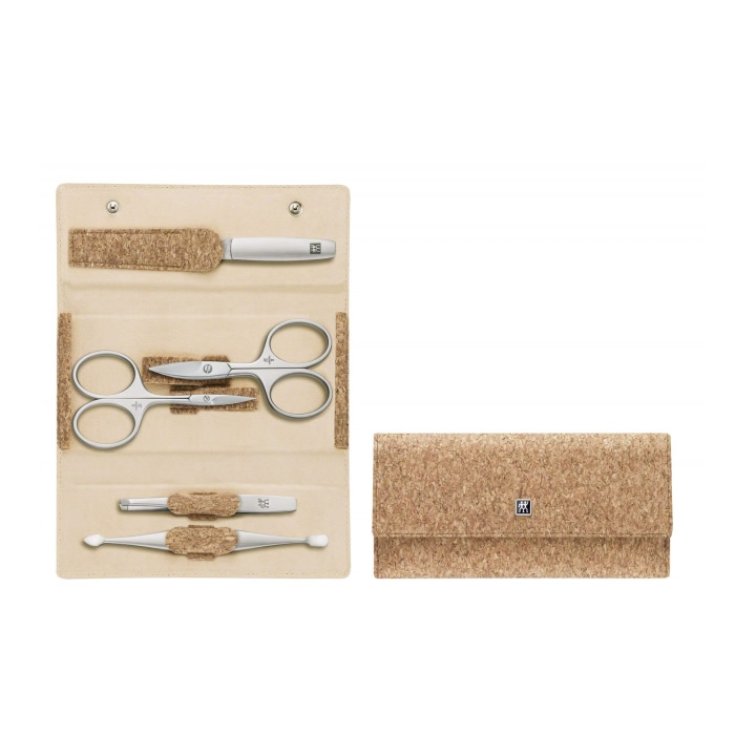 Tweezerman Estuche Manicura Cork Twinox Set 5 Piezas