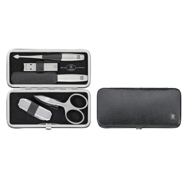 Tweezerman Twinox Black Manicure Case Set 5 Piezas 2020