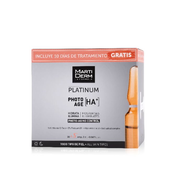 Martiderm Platinum Photo Age 30 ampollas HA + 10 días de regalo