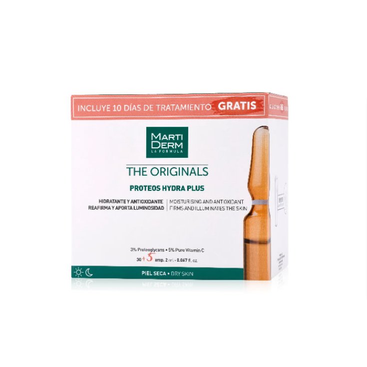 Martiderm Proteo Hydra Plus 30 Ampollas + 10 Días De Regalo