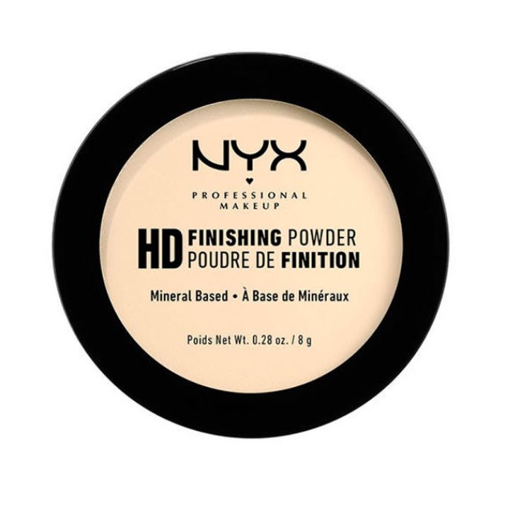 Polvo de acabado de alta definición Nyx con base mineral de plátano 8 g