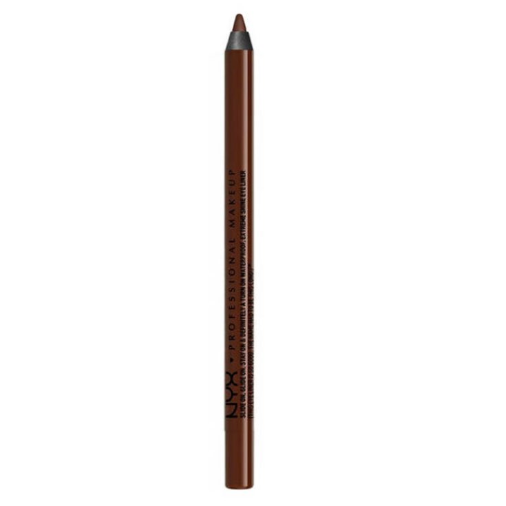 Nyx Slide On Lápiz Delineador de ojos resistente al agua Extreme Shine Brown Perfection