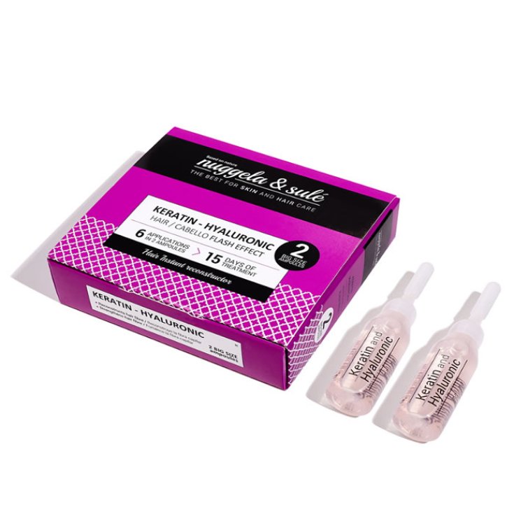 Nuggela & Sulé Keratin Hyaluronic Ampollas Pack 2x