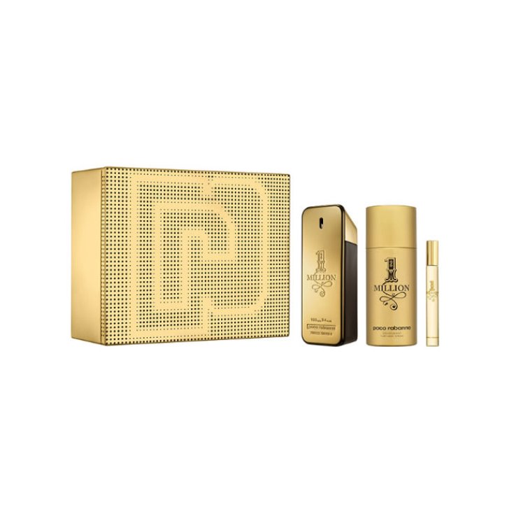 Paco Rabanne 1 Million Eau De Toilette Spray 100ml Set 3 Partes 2020