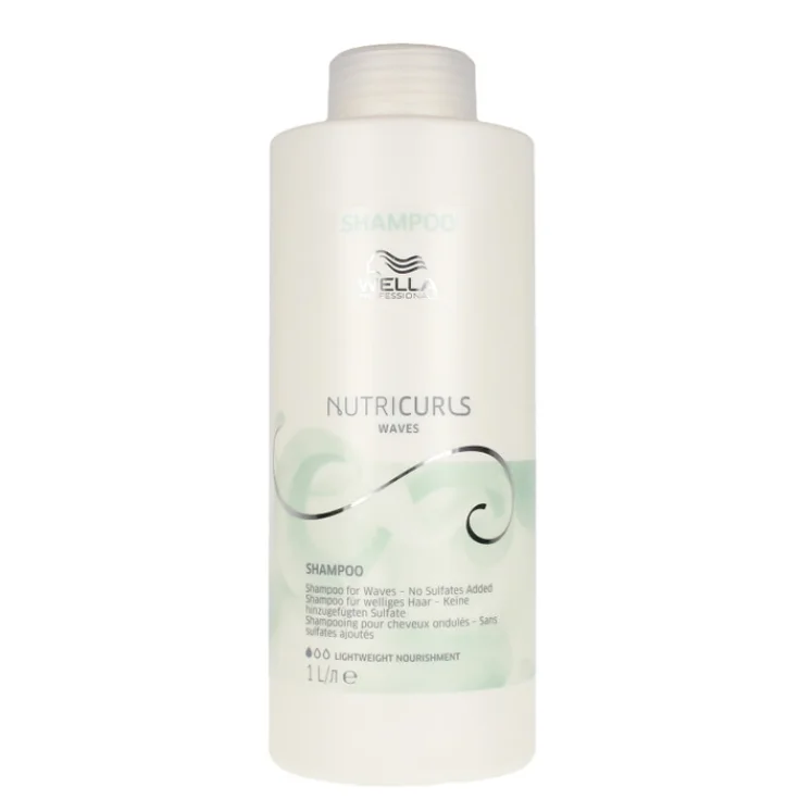 Wella Nutricurls Waves Champú 1000ml