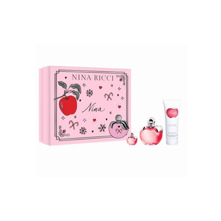 Nina Ricci Nina Eau De Toilette Spray 50ml Set 3 Partes 2019
