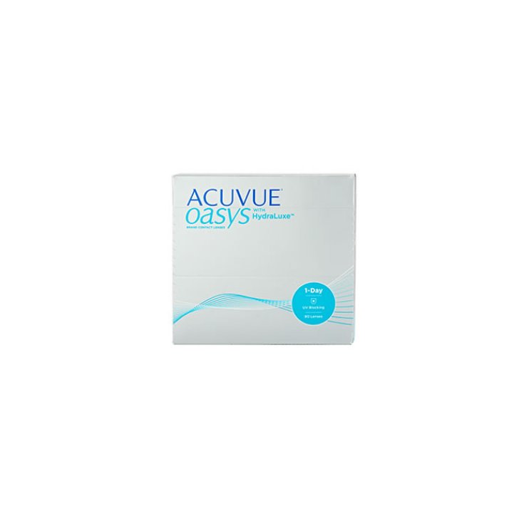 Acuvue Oasys Hydraluxe Lentes de Contacto Reemplazo Diario -4.00 BC / 8.5 90 Unidades