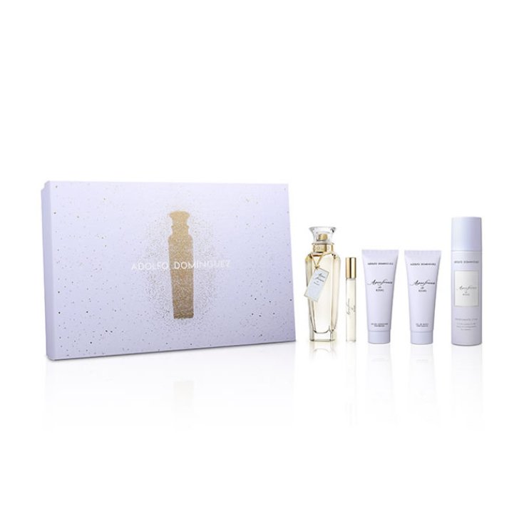 Adolfo Dominguez Agua Fresca De Rosas Eau De Toilette Spray 120ml Set 5 Partes 2019