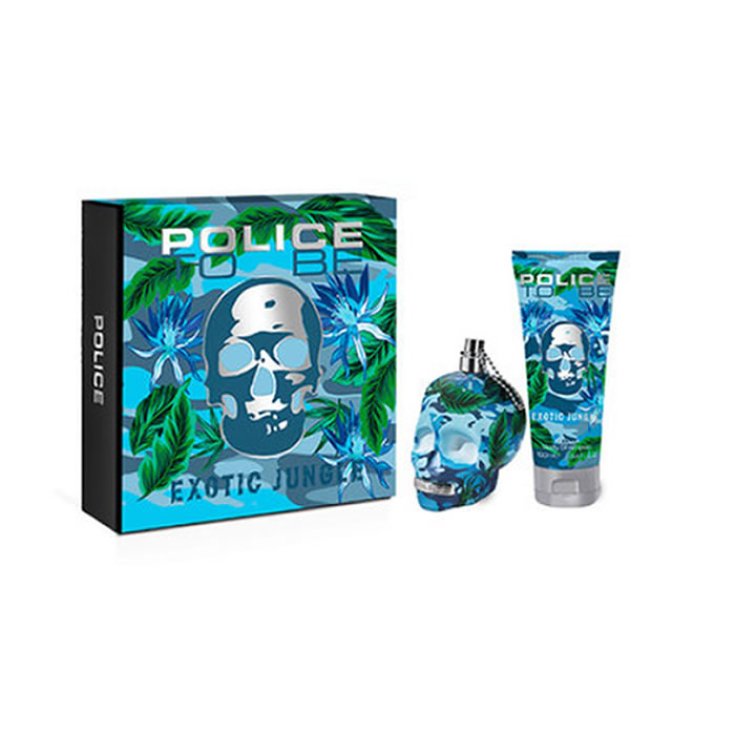 Police To Be Exotic Jungle Man Eau De Toilette Spray 75ml Set 2 Partes 2019