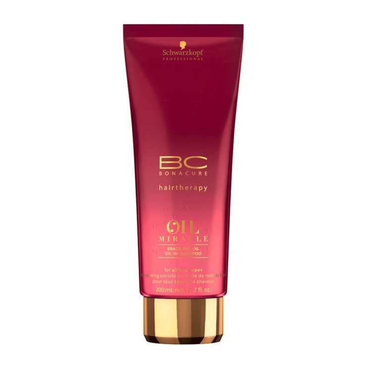 Schwarzkopf Bc Oil Miracle Champú Aceite De Nuez De Brasil 200ml