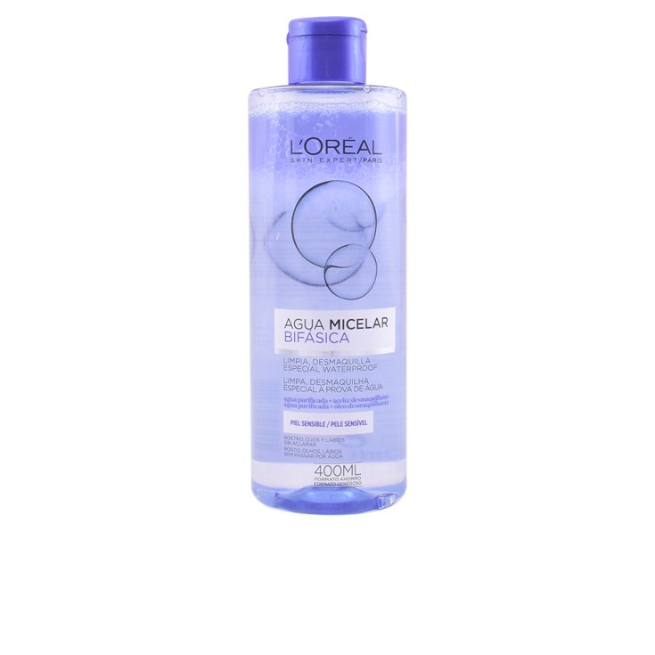 AGUA MICELAR BIFÁSICA impermeable ps 400 ml