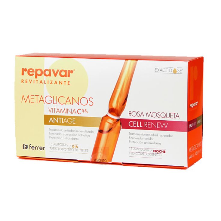 Repavar Revitalize Antiage + Cell Renew 30 Ampolla
