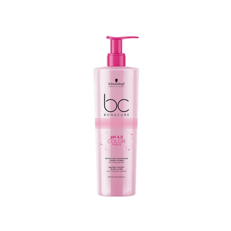 Schwarzkopf Bc pH 4.5 Color Freeze Acondicionador Limpiador Micelar 500ml