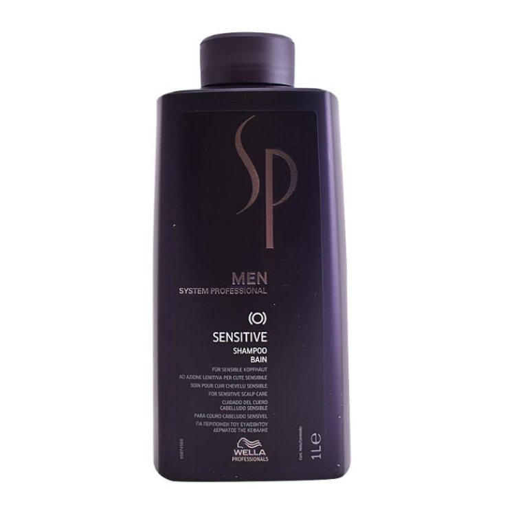 Wella System Professional Men Sensitive Champú 1000ml