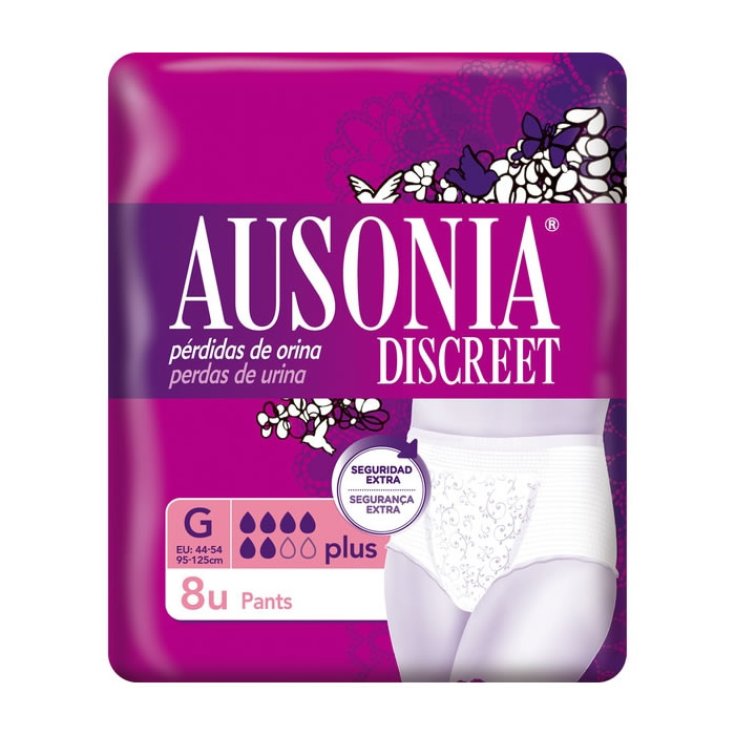 Pantalón Ausonia Discreet G Plus 8 Unidades