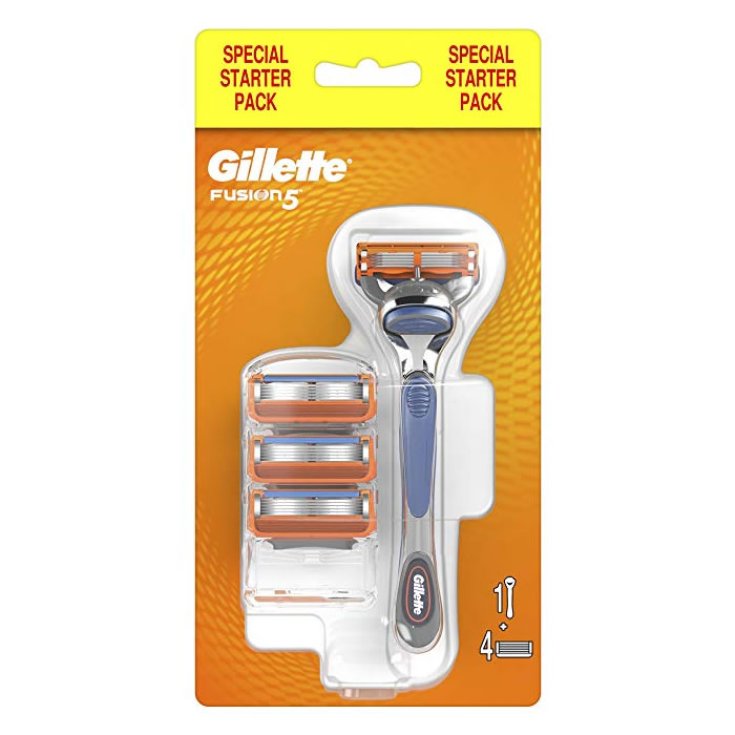 Maquinilla De Afeitar Gilette Fusion5 Y 3 Recambios Maquinilla De Afeitar Gilette Fusion5 Y 3 Recambios