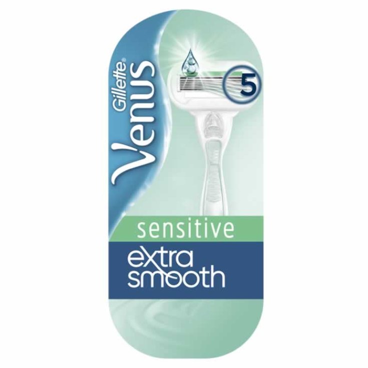 Maquinilla De Afeitar Gillette Venus Extra Smooth Sensitive Y Recambio 1 Unidad