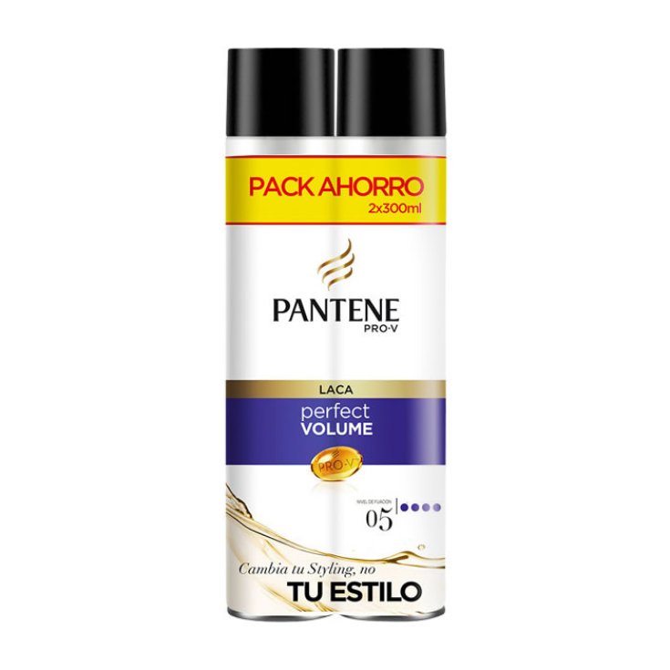 Pantene Laca Volumen Perfecto 2x300ml