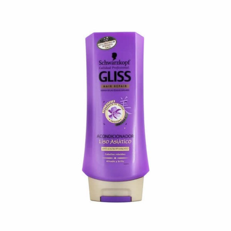 Schwarzkopf Gliss Liso Asiático Acondicionador 250ml