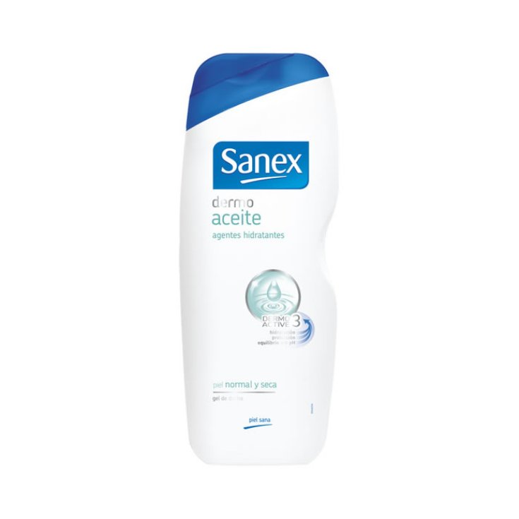 Sanex Dermo Aceite para Pieles Normales a Secas Gel de Ducha 600ml