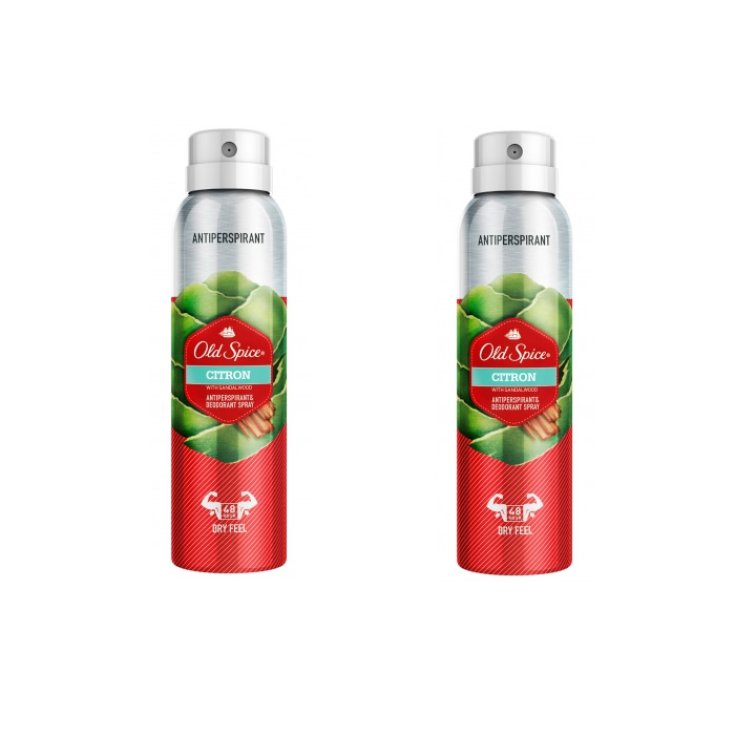 Old Spice Citron Desodorante Spray 150ml Set 2 Piezas 2019