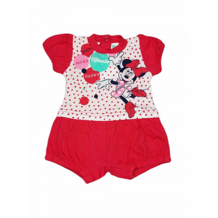 Pelele bebé niña Ellepi Disney baby Minnie fucsia 3 m