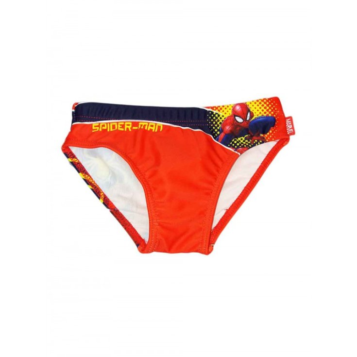 Bañador braguita bebé niño Spiderman rojo 6A