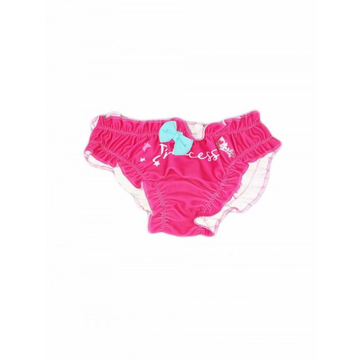 Bañador braguita bebe niña fucsia princesas disney 6A