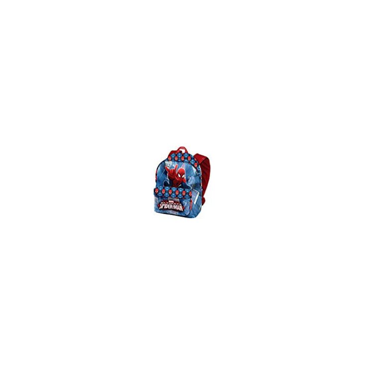 Mochila bebe niño Karactermania spiderman 42cm azul TU