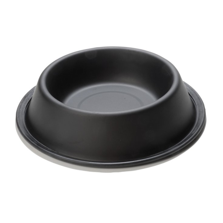 CUENCO BASE ACERO INOXIDABLE RECORD NEGRO L 25,5 CM