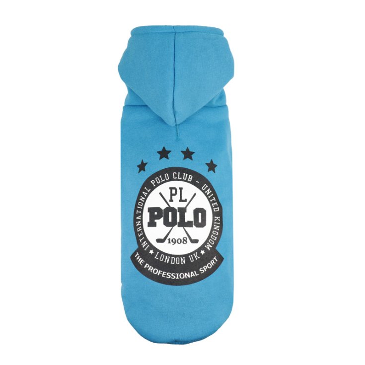 SUDADERA POLO RECORD AZUL CLARO S 32 34/45 49