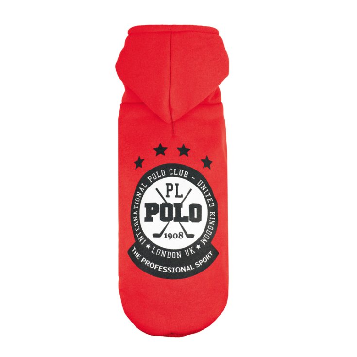 SUDADERA POLO RECORD ROJO S 32 34/45 49 CM