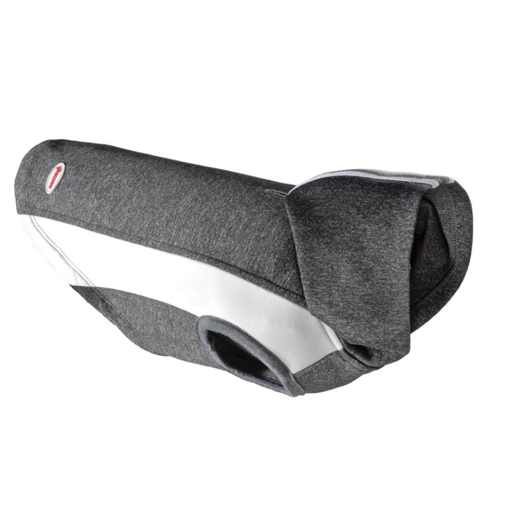 SUDADERA RECORD ACTIVE GRIS, BLANCO S PETT