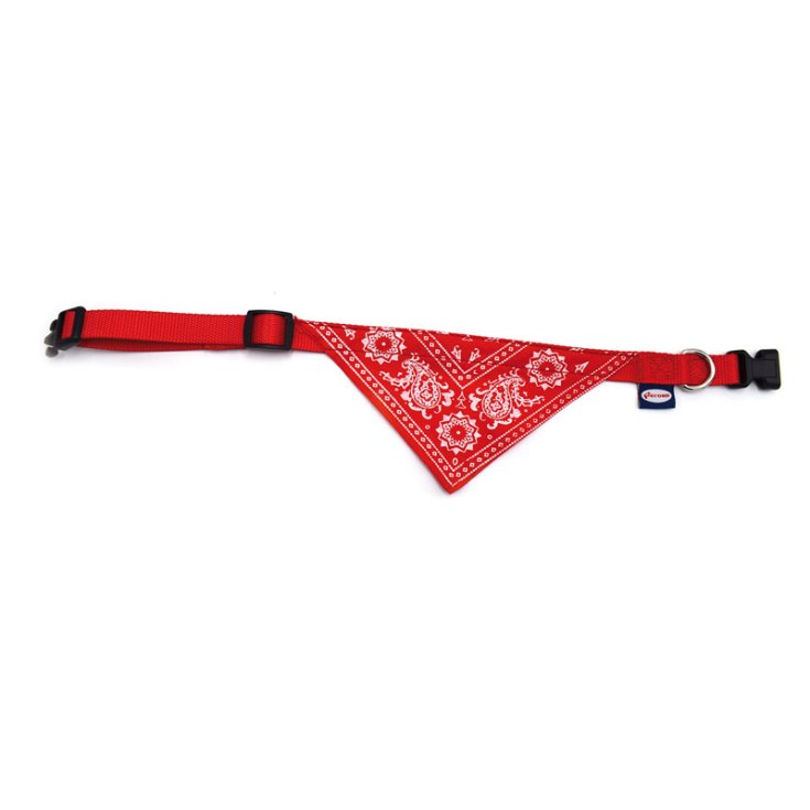 BANDANA NYLON CUELLO RECORD ROJO 1X20