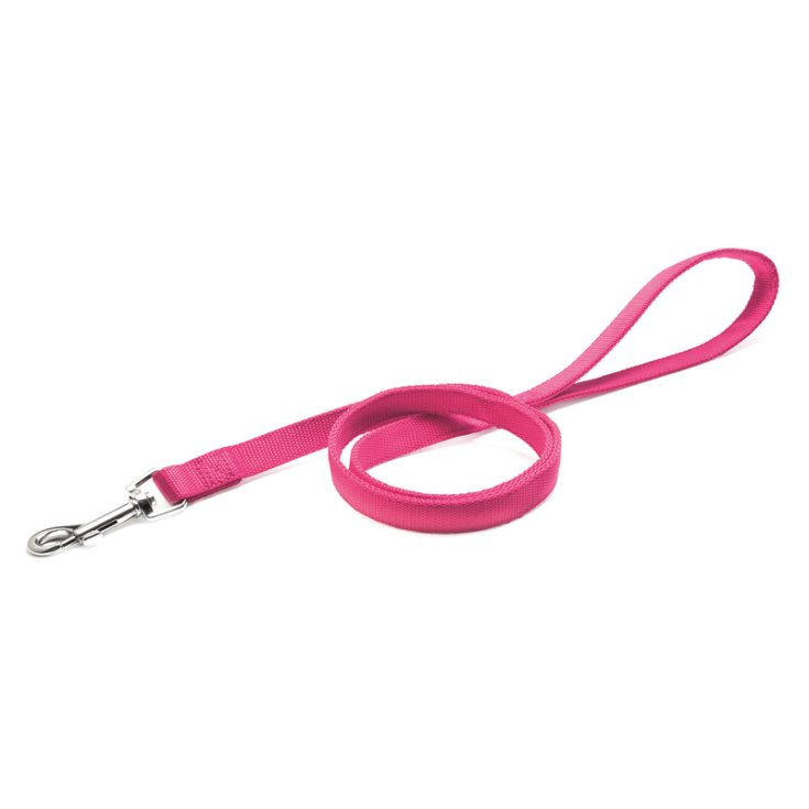 CORREA DOBLE NYLON RECORD ROSA 1,6X