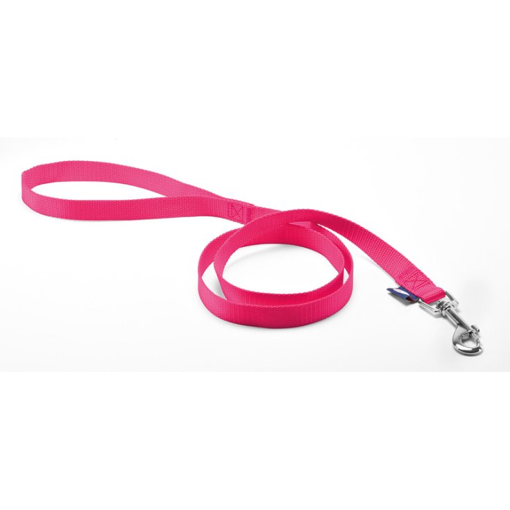 CORREA RECORD NYLON ROSA 1X100 CM