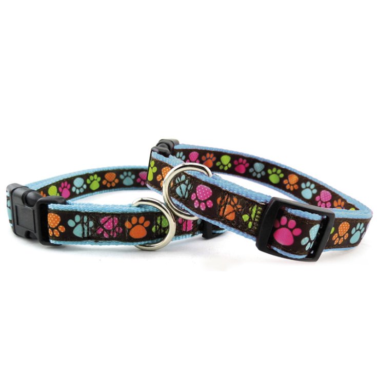 RECORD PAWS CUELLO NYLON AZUL 1,6