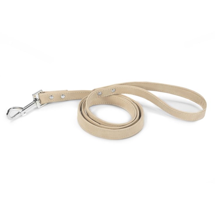 CORREA PARA PERROS RECORD POLIPIEL BEIGE