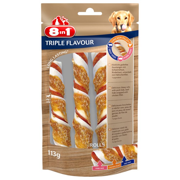ROLLO EXTRA 8EN1 TRIPLE SABOR 115G