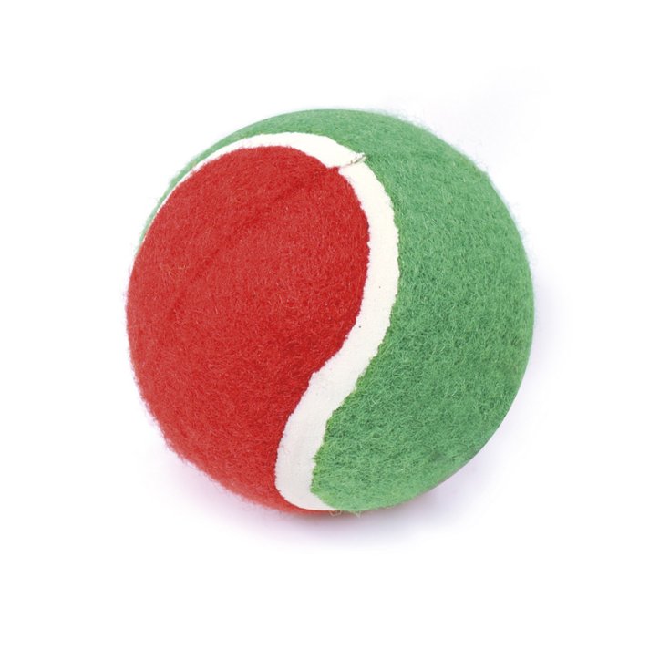 RÉCORD PELOTA DE TENIS NAVIDAD ROJA,