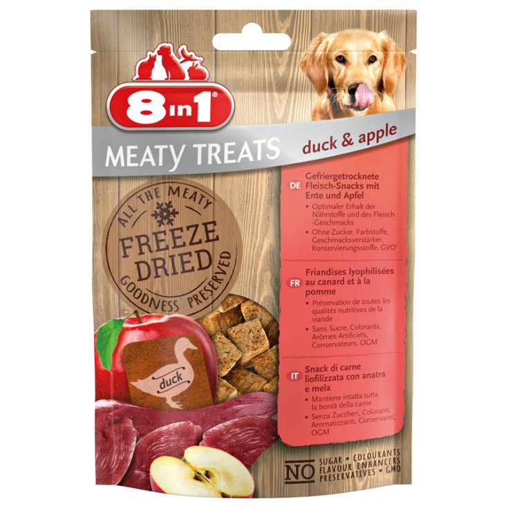 SNACK LIOFILIZADO 8 EN 1 DELICIAS DE CARNE 50