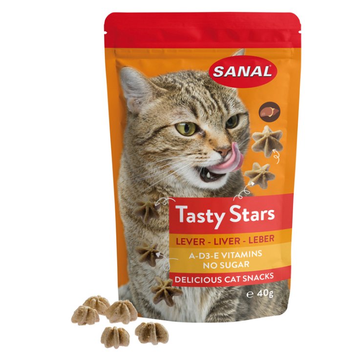 BOCADOS SANAL TASTY STARS PARA CAT 4