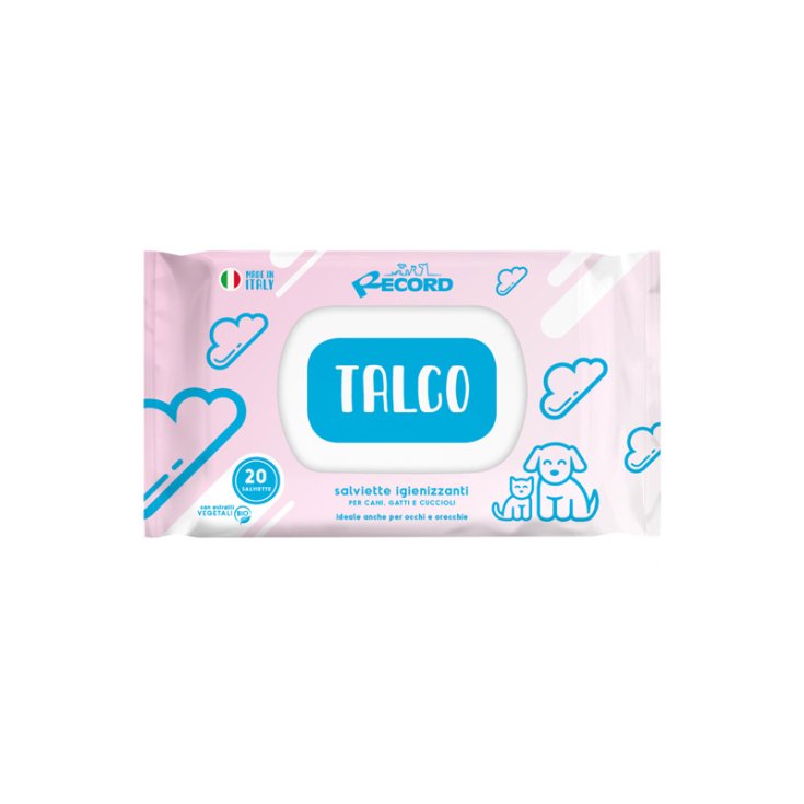 REGISTRA 20 TOALLITAS DESINFECTANTES CON TALCO
