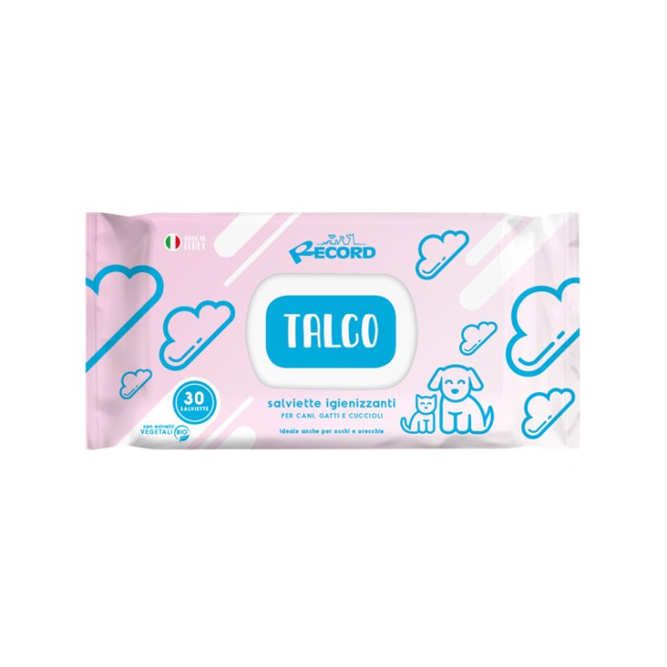 REGISTRA 30 TOALLITAS DESINFECTANTES CON TALCO
